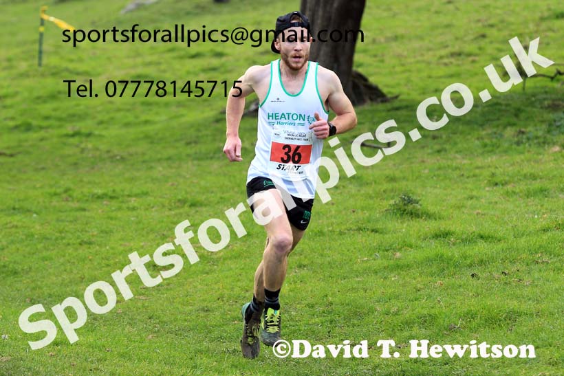Senior men, 2022 NECAA Cross Country Relays, Thornley Hall Farm, Peterlee, County Durham, October 15th. Photo: David T. Hewitson/Sports for All Pics